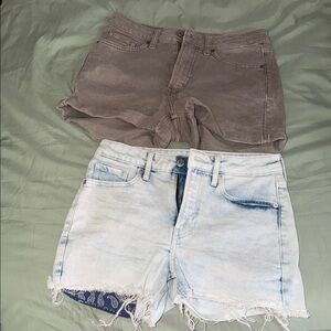 Women’s high rise shorts bundle set